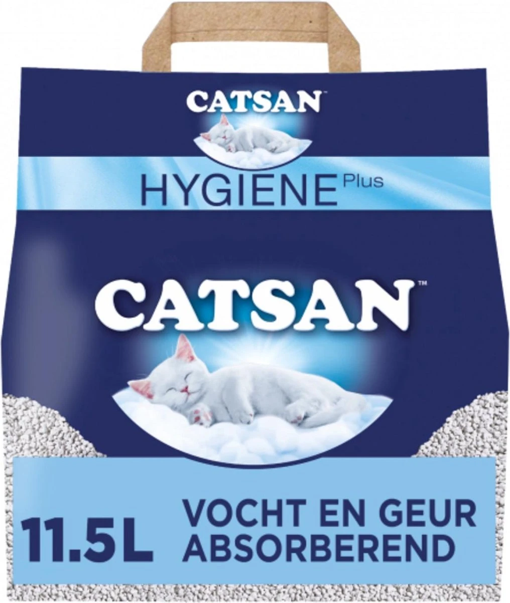 Catsan Kattenbakvulling Hygiene Plus 11,5 Liter