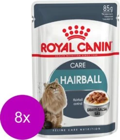 Royal Canin Hairball Care In Gravy – Kattenvoer – 8 X 12×85 G