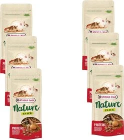 Versele-Laga Nature Snack Proteins – Knaagdiersnack – 6 X Protein 85 G