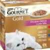 Gourmet Gold Luxe Mix – Rund & Kip – Kattenvoer – 6x (8 X 85) G