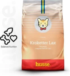 Husse Kroketter Lax – Kattenvoer – 2 X 7 Kg