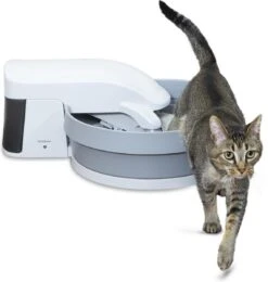 Zelfreinigende Kattenbak – PetSafe Simply Clean – Fluisterstil Met Koolstoffilter Tegen Geurtjes
