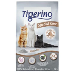 2x12l Tigerino Special Care Multi-Cat Kattenbakvulling