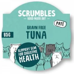 Scrumbles Complete Cat Wet Tuna Kattenvoer 8×85 Gr