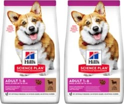 Hills 2x Hill’s – Canine Adult Small & Mini Lam & Rijst – Hondenvoer – 1.5kg