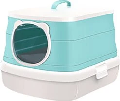 Opvouwbare Design Kattenbak Groen