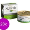 Schesir Kat Blik Gekookte Kip – Kattenvoer – 28 X Kipfilet Gekookt 85 G