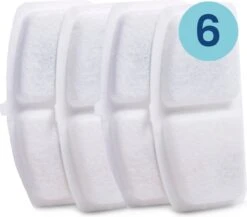 Gologi Filters Drinkfontein – Filter Navulling – Smart Drinkfontein – 6 Stuks