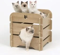 VESPER Cottage Kattenmeubel – Eiken