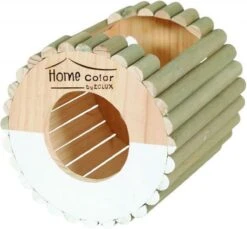 Zolux Knaagdierhuis Home Nesting Rond Wit (19X19X19 CM)