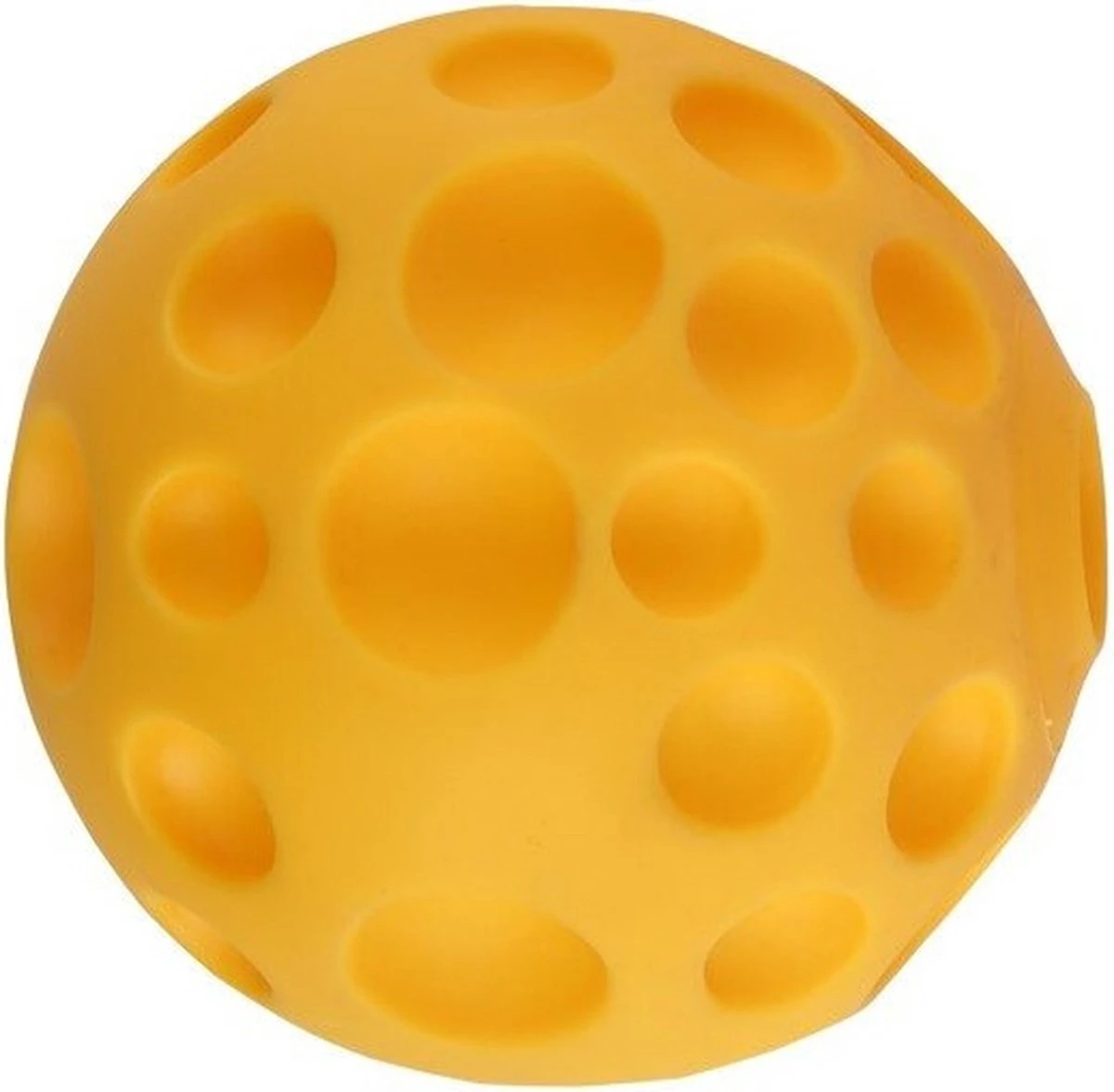 Nobleza Grote Speelbal Hond – Hondenspeelgoed – Piepspeelgoed – Hondenbal – Bal Hond – Vinyl Bal Hond – Geel