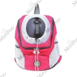 Honden Rugzak| Draagtas Puppy | Roze | Maat L Tm 9 Kg