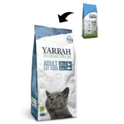 Yarrah Cat Biologische Brokken – Vis – Kattenvoer – 2,4 Kg