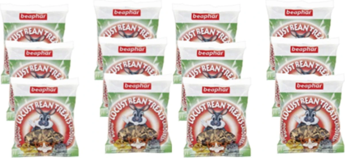 12x Beaphar Johannesbrood β Knaagdiersnack β 85g