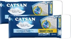 Catsan Smart Pack Kattenbakvulling – 4 X 4 L (2x Smartpack)