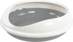 Savic Figaro Kattentoilet – Grijs/wit