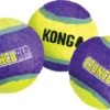 Kong Hond Crunch-air Tennisbal, Medium Net A 3 Stuks.