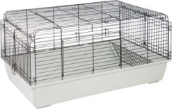 Flamingo Kooi Sprinter 120 – Wit – 120 X 60 X 56 Cm