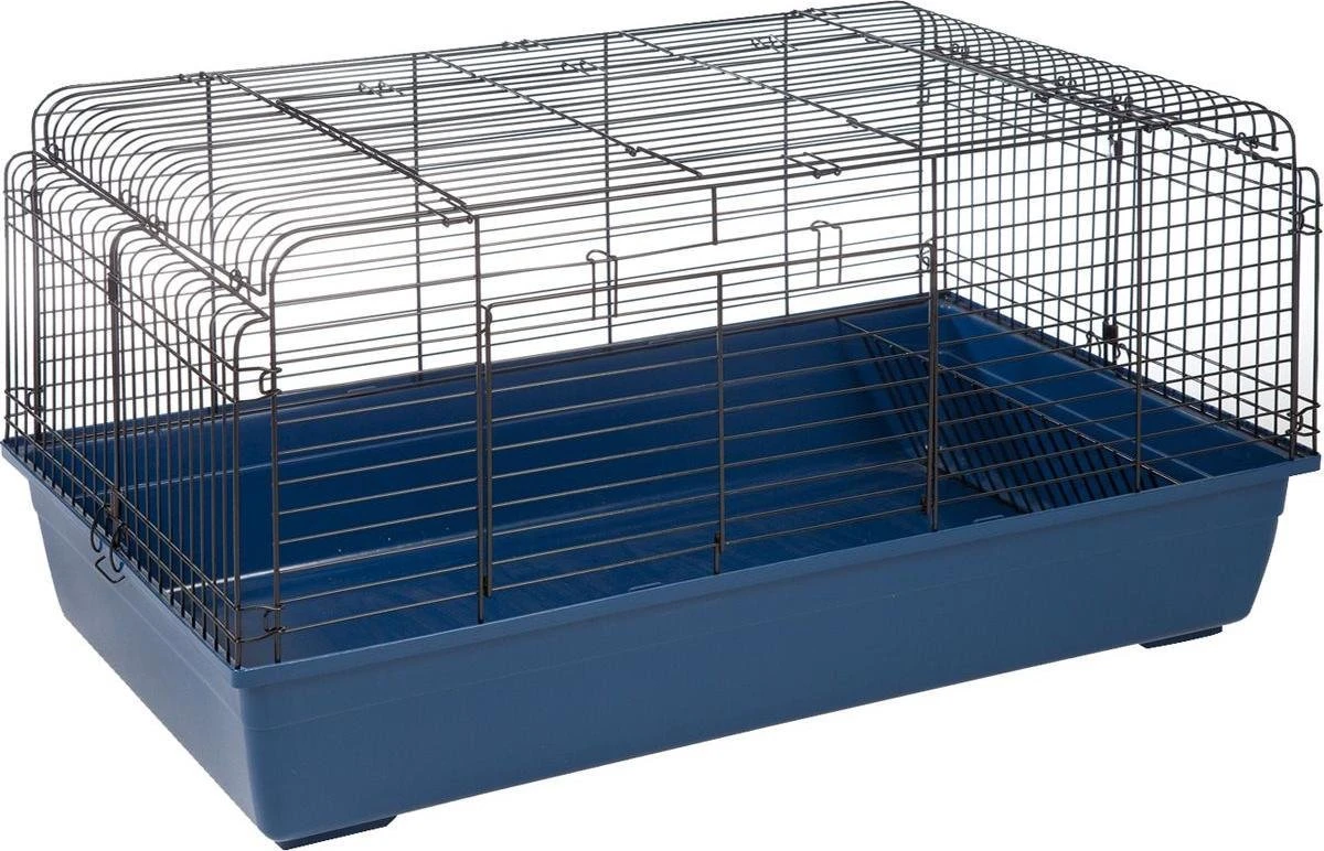 Flamingo Kooi Sprinter 120 β Blauw β 120 X 60 X 56 Cm