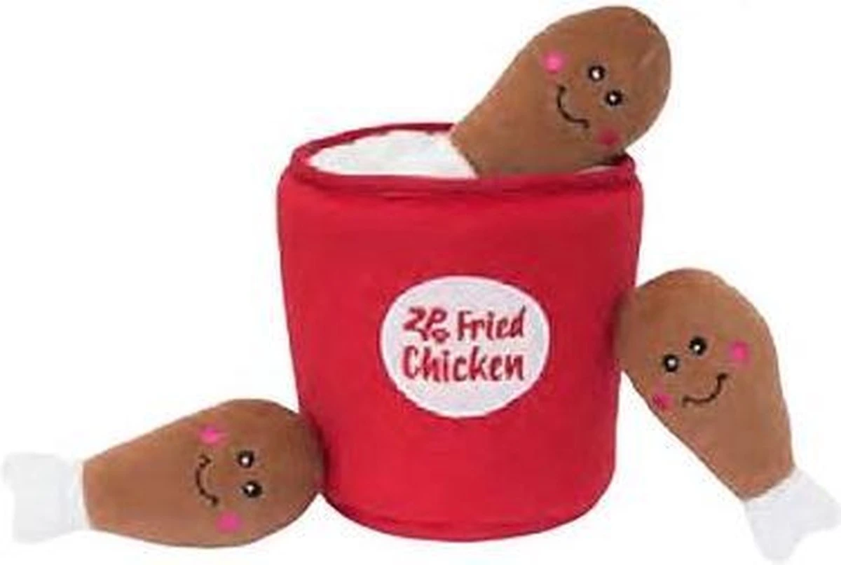 Zippy Burrow – Bucket Of Chicken – ZippyPaws – Zippy Paws – Burrows – ZP867 – Puzzel – Hondenspeelgoed – Speelgoed Hond – Hondenspeeltje – Hondenspeeltjes – Honden Speelgoed