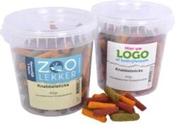Eigen Merk Knabbelsticks – Snack Voor Knaagdieren – 400 Gram – In Handig Emmertje