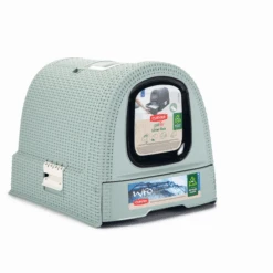 Curver Kattentoilet Met Lade – Kattenbak – Lichtblauw