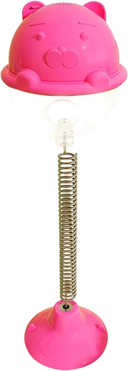 Speelgoed Met Zuignap Voor Katten In De Vorm Van Een Bal / Kattenspeeltje / Speeltje Voor Poesjes & Katten / Kattenspeelgoed β Kattenspeeltjes β Roze