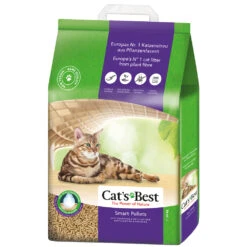 15% Korting! 20 L Cat’s Best Smart Pellets – 20 L (ca. 10 Kg)