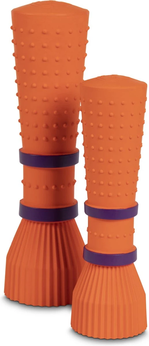 Furmey Zoomies – Honden Speelgoed – Hondenspeeltjes – Kauwbotten Hond – S Oranje – 17 Cm