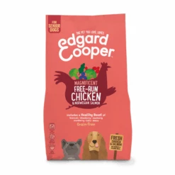 Edgard & Cooper Edgard&Cooper Free-Run Chicken Senior Kip&Zalm&Broccoli – Hondenvoer – 2.5 Kg Graanvrij