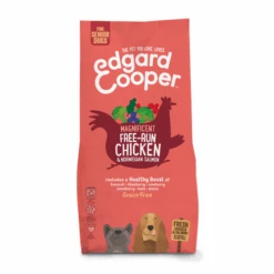 Edgard & Cooper Edgard&Cooper Free-Run Chicken Senior Kip&Zalm&Broccoli – Hondenvoer – 12 Kg Graanvrij