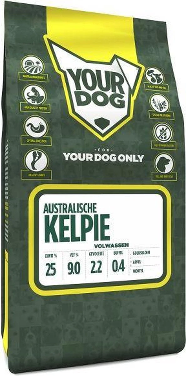Yourdog Australische Kelpie Volwassen (3 KG)