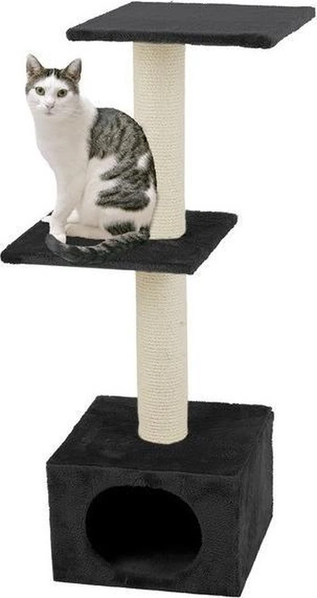 Trixie Krabpaal Smaragd Zwart 35x35x103cm