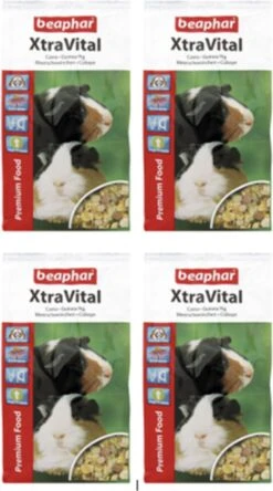 4x Beaphar XtraVital Cavia – Caviavoer – 1kg