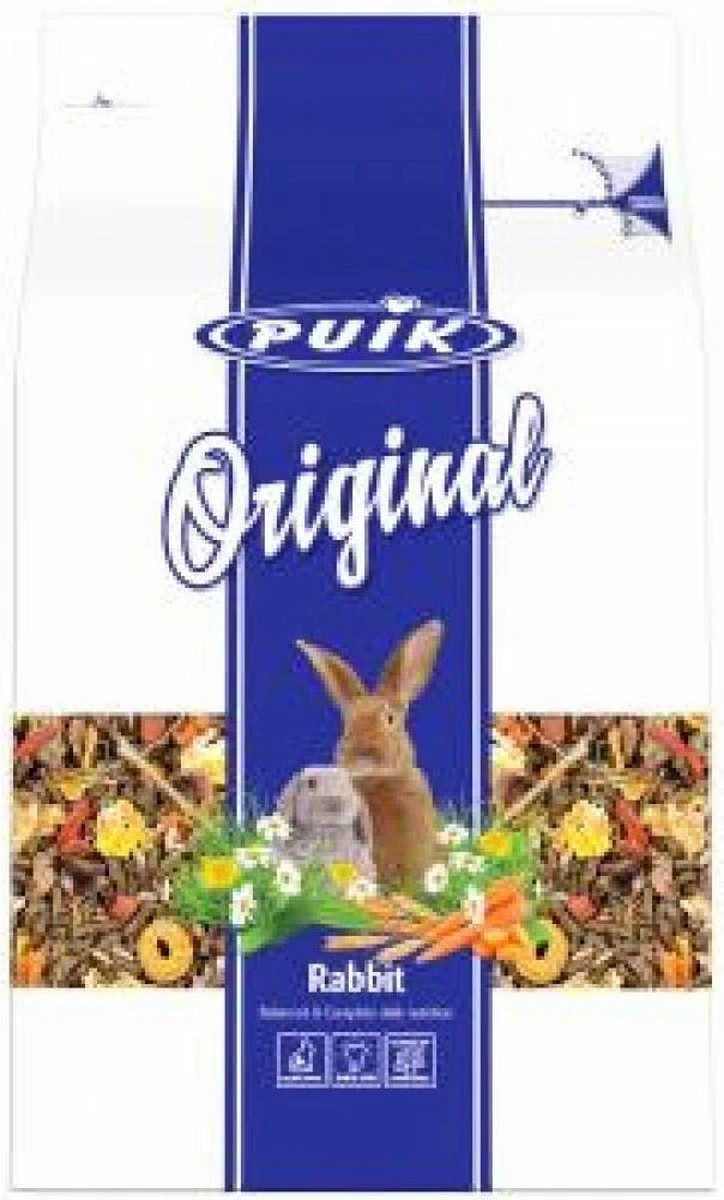 6x Puik Original Konijn 2 Kg