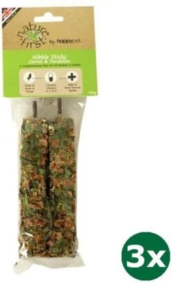 3×2 St Nature First Knaagsticks Wortel / Paardenbloem