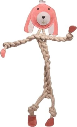 Hugglehounds-Rope-Knottie-Hondenspeelgoed-Bunny- XL 75cm