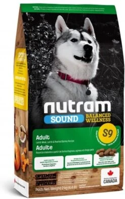 Nutram Hondenvoer Adult Lam S9 11,4 Kg – Hond