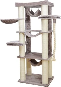 Ebi Krabpaal Cambridge 80x60x197cm Grijs