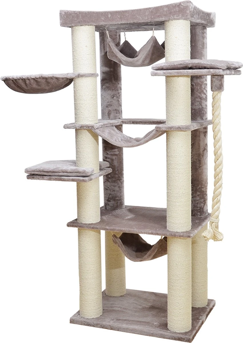 Ebi Krabpaal Cambridge 80x60x197cm Grijs