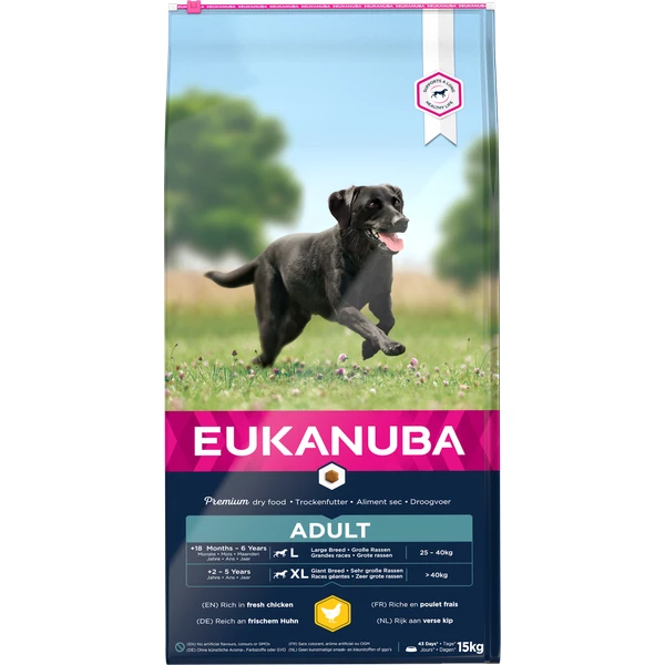 Eukanuba Active Adult Large Breed Kip β Hondenvoer β 15 Kg