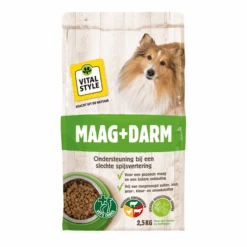 Vitalstyle Maag + Darm – Hondenvoer – 2.5 Kg