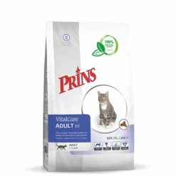 Prins Vitalcare Cat Adult Gevogelte – Kattenvoer – 10 Kg