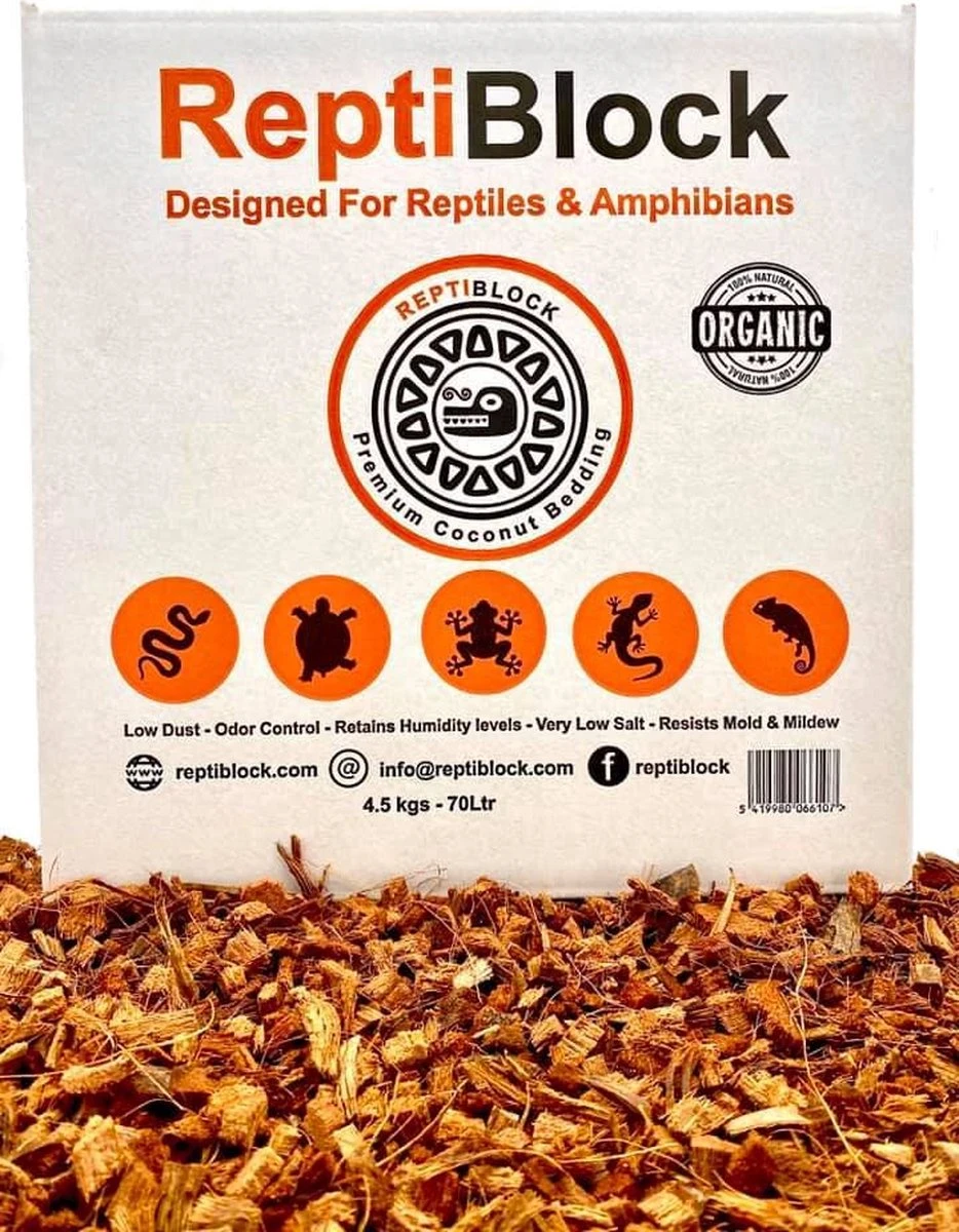 ReptiBlock Coco Husk 4,5kg