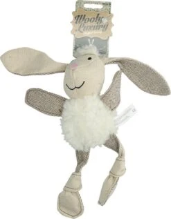 Wooly Luxury Flatfeet Konijn Wit
