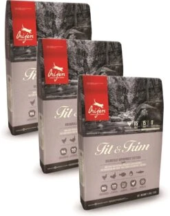 Orijen Whole Prey Fit & Trim Cat Kip&Kalkoen – Kattenvoer – 3 X 1.8 Kg
