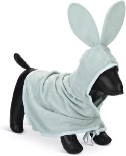 Beeztees Puppy Foompie Badjas – Hond – Groen – 60×35 Cm