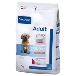 7kg Veterinary HPM Dog Adult Neutered Small & Toy Virbac Hondenvoer