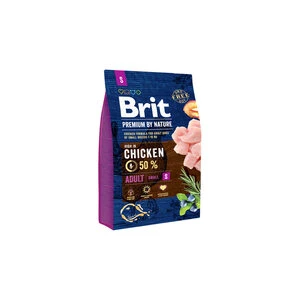 Brit Premium By Nature Adult S Hondenvoer – 3 Kg